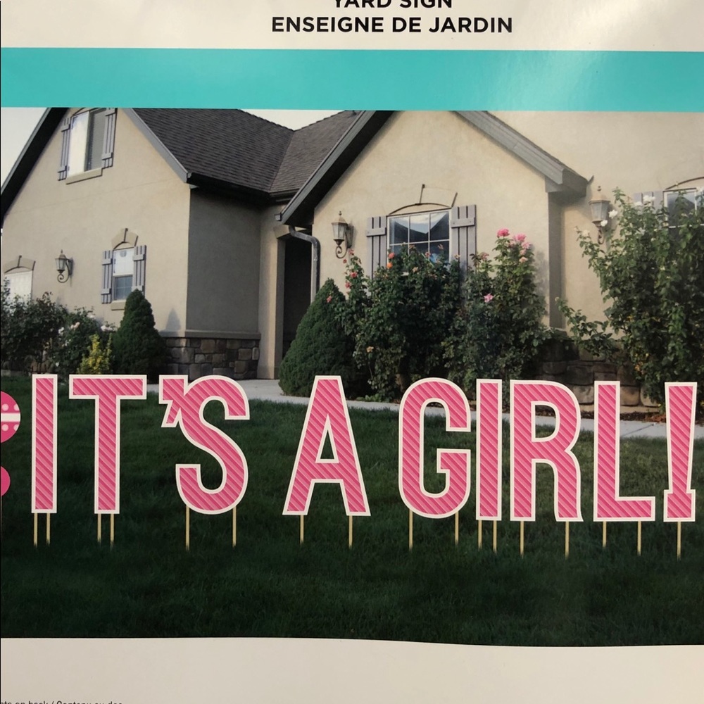 IT’S A BOY YARD SIGN
